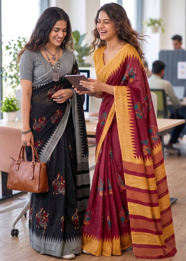 Heritage Weave Saree Collection